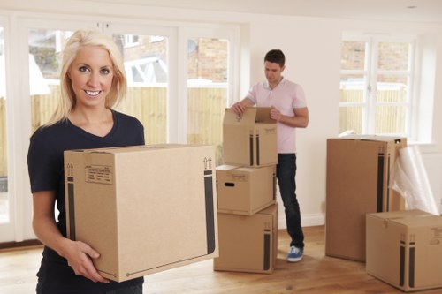 Furniture dismantling and preparation for an office relocation