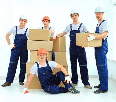 Local moving truck loading furniture for a Botanybay move