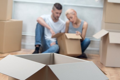 Local movers handling office equipment and furniture in Botanybay