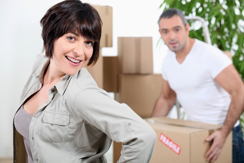 Professional movers loading items for a house move in Botanybay